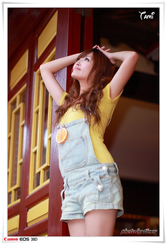 台湾清纯美女-Tami-兒童育樂中心外拍